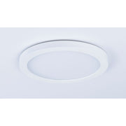 Maxim Lighting 7' Wafer LED Flush Mount, White/White