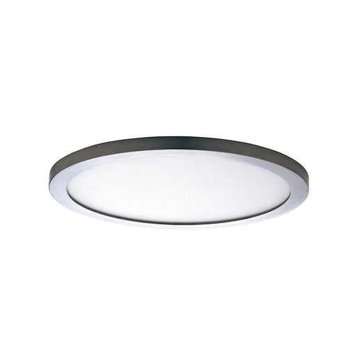 Maxim Lighting Wafer 1 Light 10" Rd LED Surface 3000K 0-10V Dim, Nickel/White