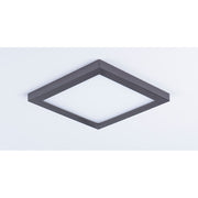 Maxim Lighting 6.25' Wafer LED Flush Mount, Bronze/White