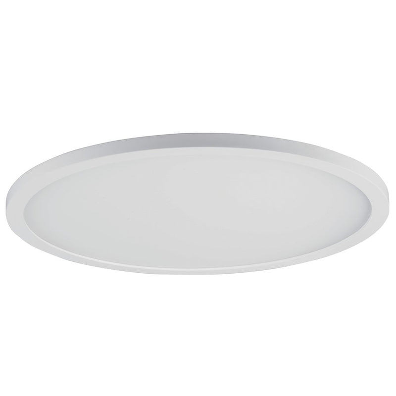 Maxim Lighting Wafer LED 15' RD LED 3000K Flush Mount, White