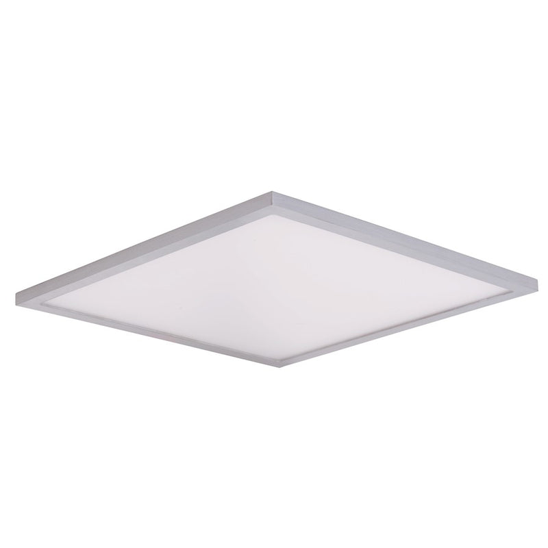 Maxim Lighting Wafer LED 15' SQ 3000K Flush Mount, Satin Nickel