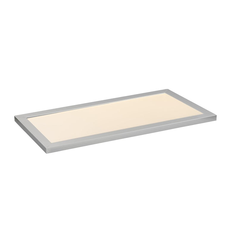 Maxim Lighting Sky Panel LED 12'x24' 3000K Flush Mount, Aluminum