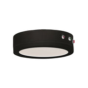 Maxim Lighting Wafer 1 Light Utility Items, Black/White - 57784WTBK