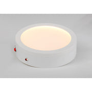 Maxim Lighting Wafer LED 7" RD w/Emergency Back Up, White