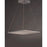 Maxim Lighting Wafer LED 1-Light 15" Square Pendant 3000K, Nickel