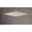 Maxim Lighting Wafer LED 1-Light 15" Square Pendant 3000K, Nickel