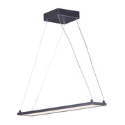 Maxim Lighting Wafer LED 24" Linear Pendant 3000K, Bronze