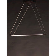 Maxim Lighting Wafer LED 24" Linear Pendant 3000K, Bronze