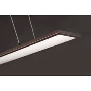 Maxim Lighting Wafer LED 24" Linear Pendant 3000K, Bronze