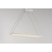 Maxim Lighting Wafer LED 24" Linear Pendant 3000K, White