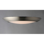 Maxim Lighting Diverse Direct LED 1-Light 9" Flush Mount 3000K Non-T24 in Satin Nickel