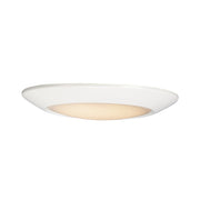 Maxim Lighting Diverse Direct LED 1-Light 9" Flush Mount 2700K in White