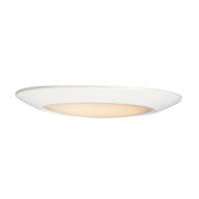 Maxim Lighting Diverse 1 Light 11" LED Flush Mount/5CCT, White/White - 57925WTWT