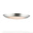 Maxim Lighting Diverse 1 Light 13" LED Flush 3000K, Nickel/White
