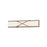 Maxim Lighting Dexter 1Lt 24" Wall Sconce, Natural Aged Brass/White - 57942WTNAB