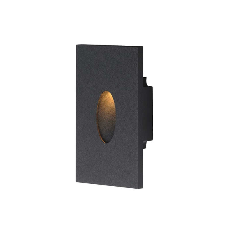 Maxim Lighting Path 1Lt Outdoor Path Pin Hole Step Light, 3CCT, Black - 58005BK