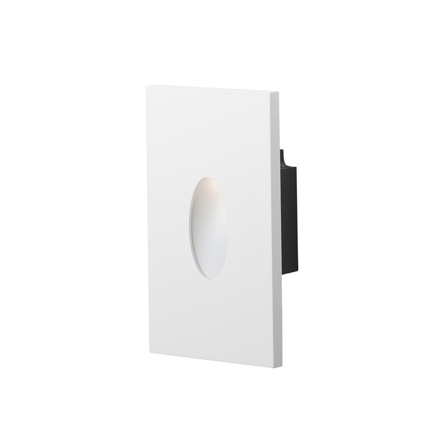 Maxim Lighting Path 1Lt Outdoor Path Pin Hole Step Light 3CCT, White - 58005WT