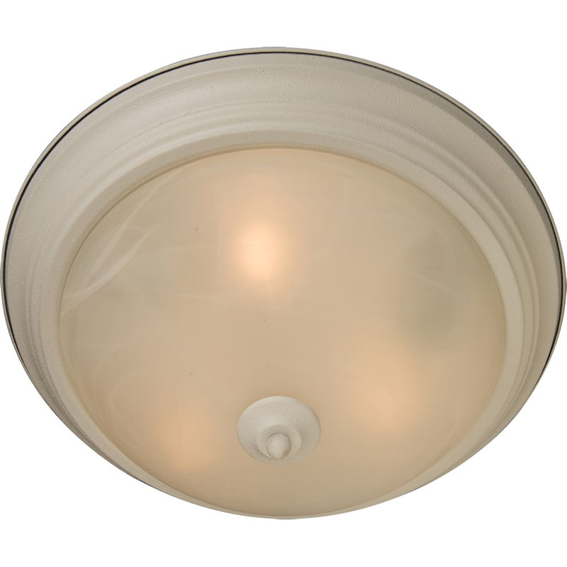 Maxim Lighting 1-Light Flush Mount Textured White