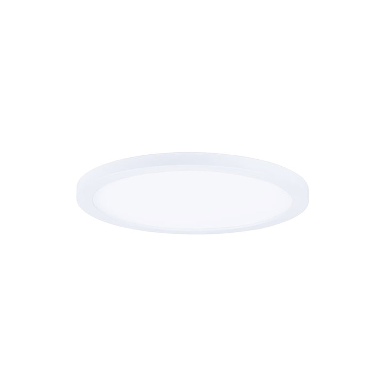 Maxim Lighting Wafer 7" RD LED Surface Mount 3000K, White/White