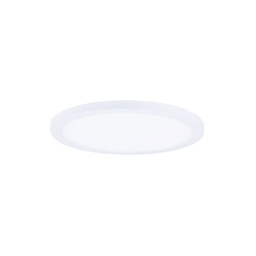 Maxim Lighting Wafer 7" RD LED Surface Mount 3000K, White/White