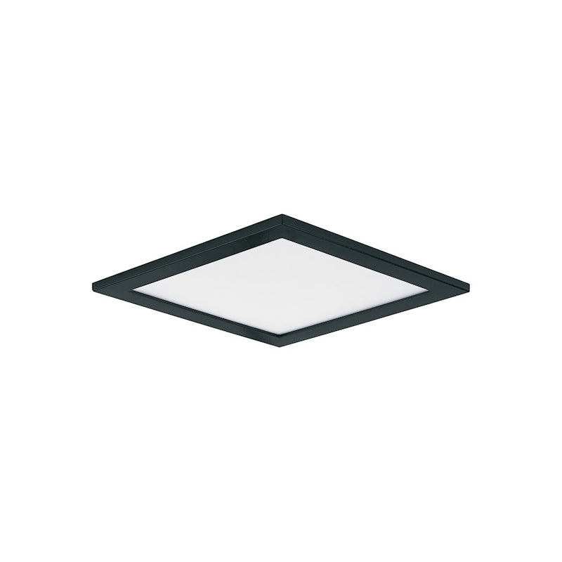 Maxim Lighting Wafer 7" SQ LED Surface Mount 3000K, Black/White