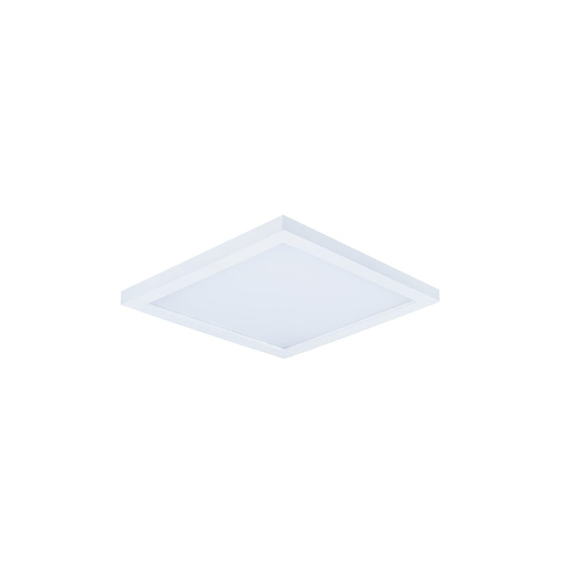 Maxim Lighting Wafer 7" SQ LED Surface Mount 3000K, White/White
