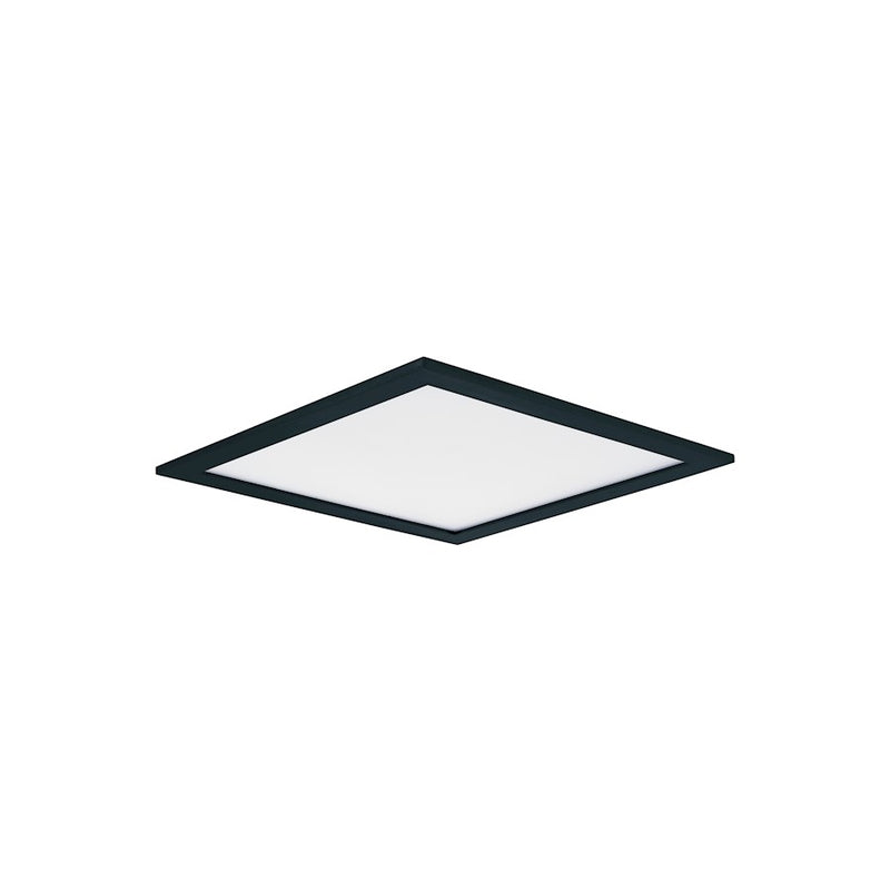 Maxim Lighting Wafer 9" SQ LED Surface Mount 3000K, Black/White
