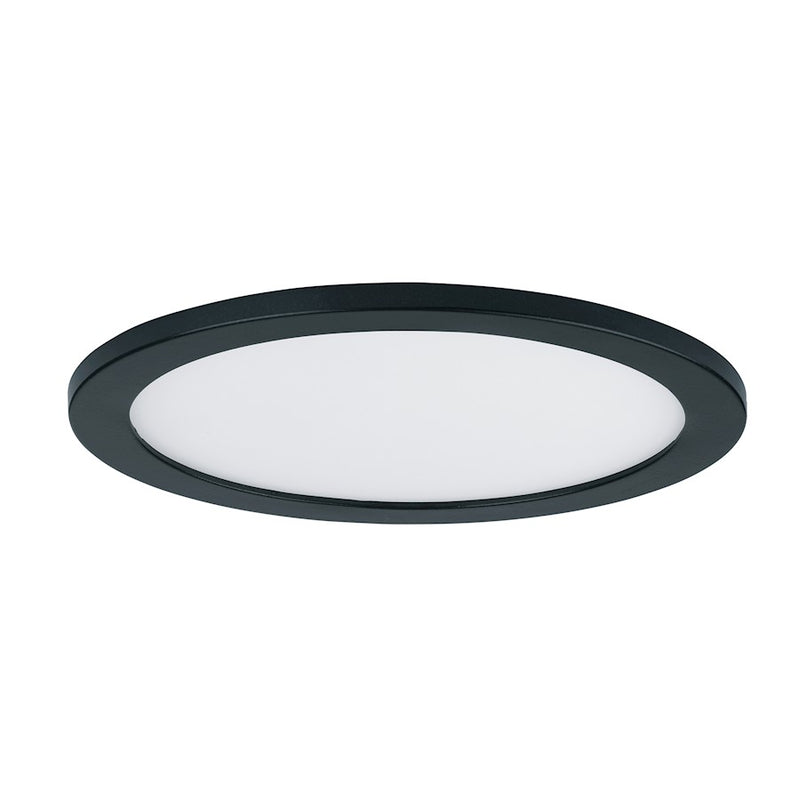 Maxim Lighting Wafer 15" RD LED Surface Mount 3000K, Black/White