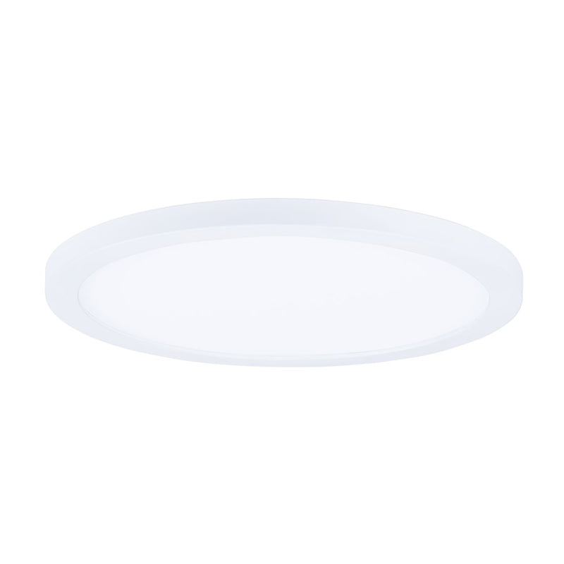 Maxim Lighting Wafer 15" RD LED Surface Mount 3000K, White/White