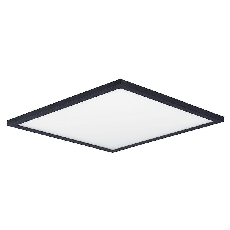 Maxim Lighting Wafer 15" SQ LED Surface Mount 3000K, Black/White