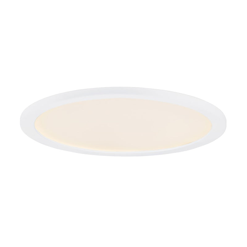 Maxim Lighting Wafer 1 Light 22" Rd LED Surface, White/White