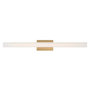 Maxim Lighting Vogue 1Lt 36" Bath Vanity, Brass/Clear/Frosted - 59104CLFTNAB