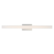 Maxim Lighting Vogue 1Lt 36" Bath Vanity, Nickel/Clear/Frosted - 59104CLFTSN
