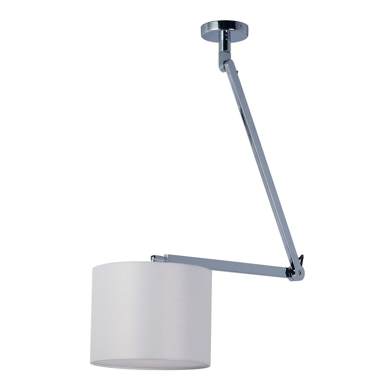 Maxim Lighting Hotel LED 1 Light 25" Pendant, Polished Chrome
