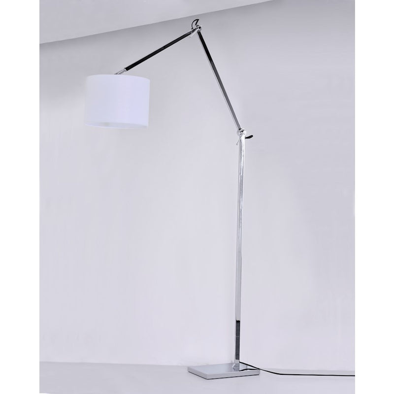 Maxim Lighting Hotel LED 11.75" 1-Light Floor Lamp, Polished Chrome
