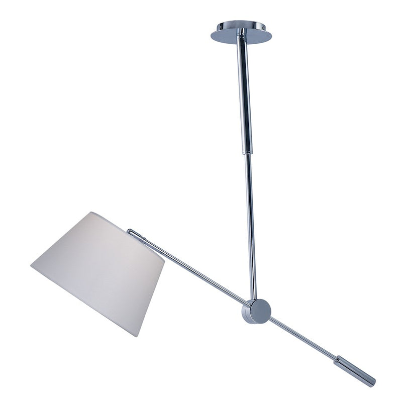 Maxim Lighting Hotel LED 1 Light 33" Pendant, Polished Chrome