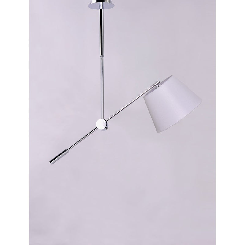 Maxim Lighting Hotel LED 1 Light 33" Pendant, Polished Chrome