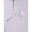 Maxim Lighting Hotel LED 1 Light 33" Pendant, Polished Chrome