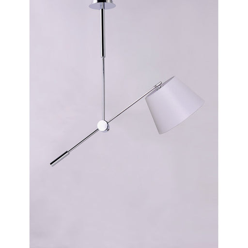 Maxim Lighting Hotel LED 1 Light 33" Pendant, Polished Chrome