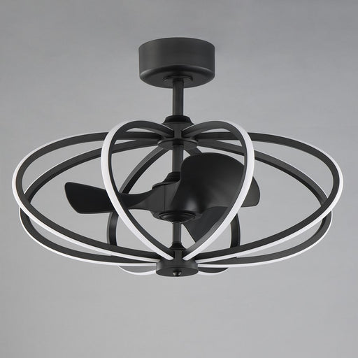 Maxim Lighting Solstice 8 Light Fandelight, Black