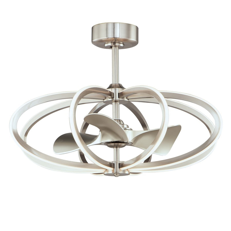 Maxim Lighting Solstice 8 Light Fandelight, Satin Nickel