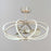 Maxim Lighting Solstice 8-Light WiFi-enabled LED Fandelight, Nickel