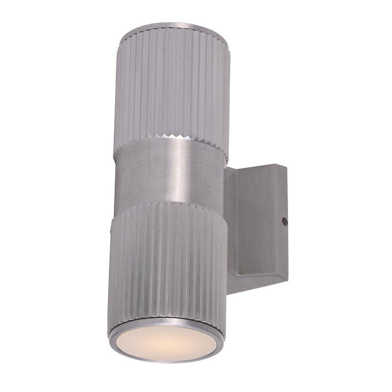 Maxim Lighting Lightray 1 Light Wall Sconce, Brushed Aluminum