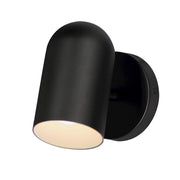 Maxim Lighting Spot Light 1 Light Outdoor Wall Mount, Black