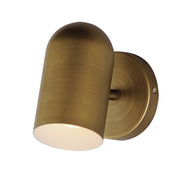 Maxim Lighting Spot Light 1 Light Outdoor Wall Mount, Aged Brass