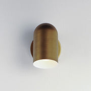 Maxim Lighting Spot Light 1 Light Outdoor Wall Mount, Aged Brass
