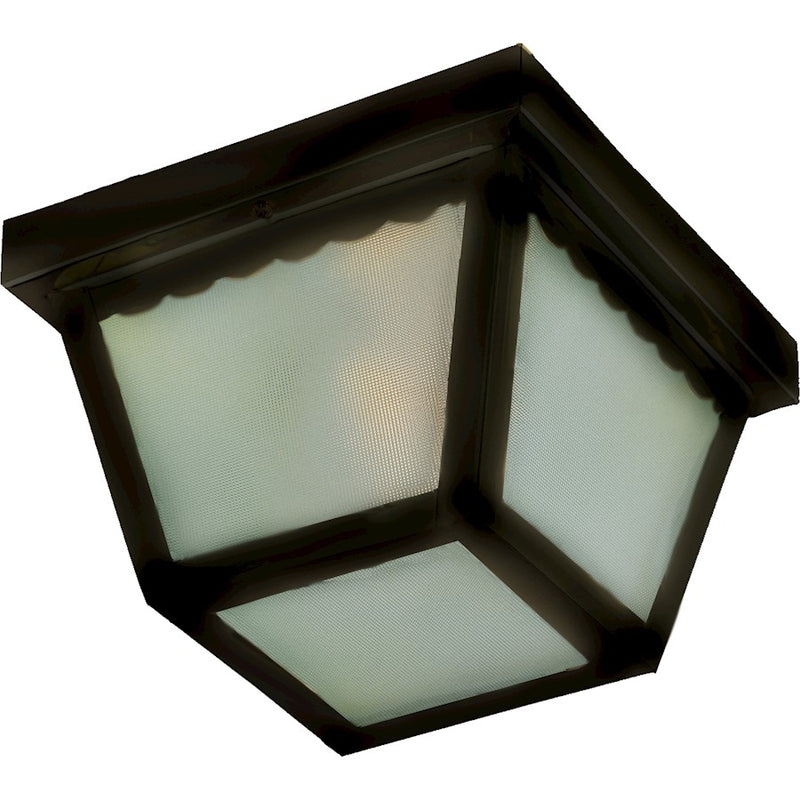 Maxim Lighting 2-Light Outdoor Ceiling Mount Black