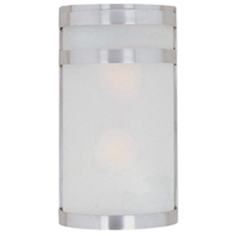 Maxim Lighting Arc 2-Light LED Outdoor Wall Lantern, Stainless