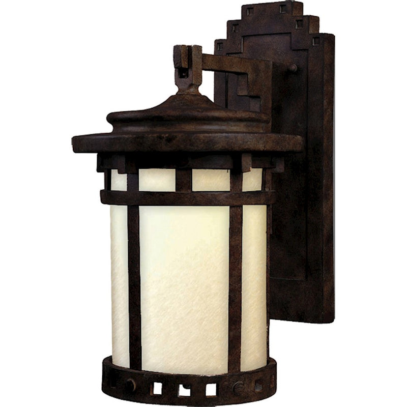 Maxim Lighting Santa Barbara LED E26-Outdoor Wall Mount, Sienna