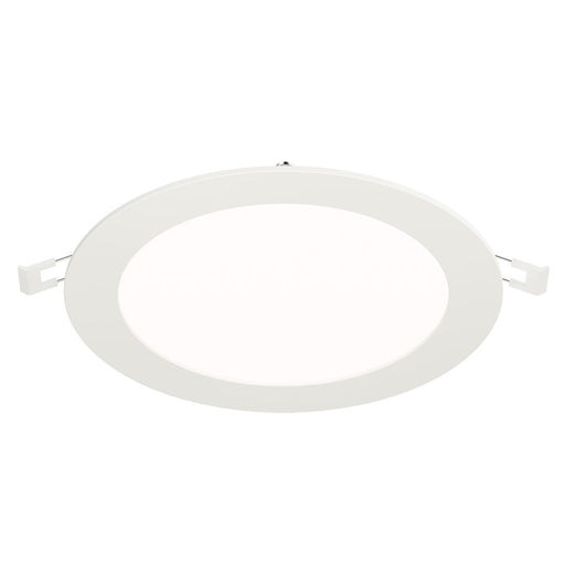 Maxim Lighting Slim 1 Light 7" Flush Mount/5CCT, White/White